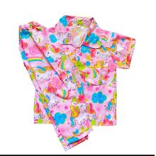 Pink Horn Pony Short Sleeves Pyjamas