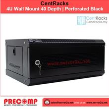 CentRacks 4U (40cm x 24cm x 53cm) Wall Mount Server Rack