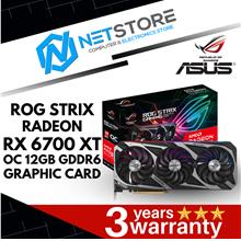 ASUS ROG STRIX RADEON RX 6700 XT OC EDITION 12GB GDDR6 GRAPHIC CARD