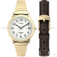 TIMEX TWG025300 (W) Easy Reader 25mm Expansion Band Box Set Gold