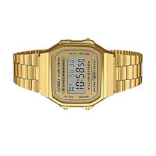 CASIO Vintage Series Digital Gold Tone Strap Watch A168WG-9WDF