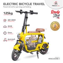 Electric Scooter Travel Parent &amp; Kid for Pet Dog Cat Folding