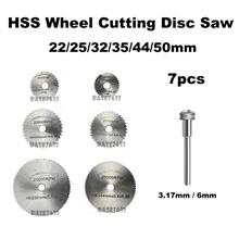 7pcs Wheel Cutting Disc Saw Blade Rotary Dremel Drill Cutter 2273.1