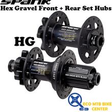 SPANK Hex Gravel Front + Rear Set Hubs