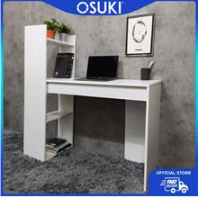OSUKI Home Office Table with Bookshelf