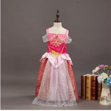 Pink Sleevesless Princess Dress
