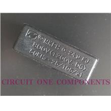Genuine 0.24µF 800VAC 1200VDC Induction Cooker Capacitor - Each
