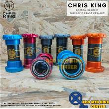 CHRIS KING Bottom Brackets Threadfit 24mm / 30mm Ceramic (W/O Fit Kit)