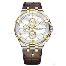 MAURICE LACROIX AI1018-PVY11-132-1 AIKON Chronograph 44mm Brown