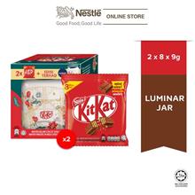 Nestle KITKAT Raya Sharebag (8x9g) x2, FREE Luminarc Jar