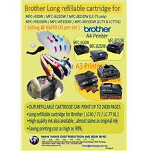  A4/A3 MFC J430W / MFC J5910DW Brother Long refillable cartridge 