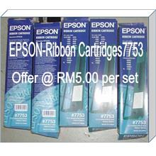 7753 Epson ribbon cartridges