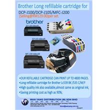 DCP J100/DCP J105/MFC J200 Brother Long refillable cartridge 