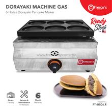 6 Holes Dorayaki Machine Gas