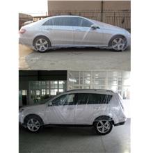 Car Cover Transparent PE Plastic Disposable Clearly Auto bag pack