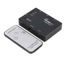 3 Port 1080P Video HDMI Switch Switcher Splitter IR Remote