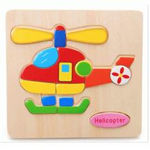 Wooden Puzzle &ndash; Helicopter