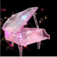 3D Piano Crystal Puzzle, Light-Up Musical