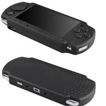 SONY PSP 2000 3000 Silicone Case Protect Pouch Cover ( Black / White