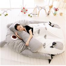 Totoro Sofa Tatami Single Size Bed (Grey) - 1.8m x 1.3m