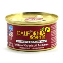 California Scents Concord Cranberry Car Air Freshener Made in USA