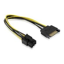 SATA 15pin to 6pin Male PCI Express Power Cable