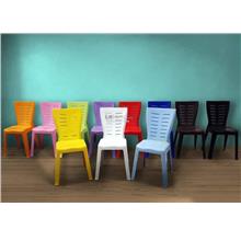 Kerusi Budget Plastik Restoran Kafe Kantin Sekolah