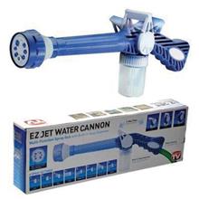 EZ Jet Pressure Water Gun 8 Adjustable Nozzles Liquid Dispenser Blue
