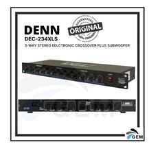 DENN Professional Audio System (Electronic Crossover) DEC-234XLS