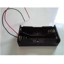 Battery Holder for 2pcs 18650 3.7V Li-ion Rechargeable Batteries