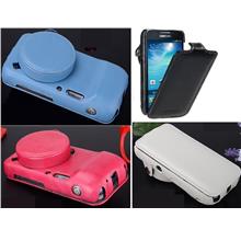 Samsung S4 ZOOM S4zoom Melkco Case Cover Genuine Leather LenCap