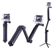 3-Way Monopod Grip Arm Tripod Stand Camera For XiaoMi Yi GoPro SJCAM