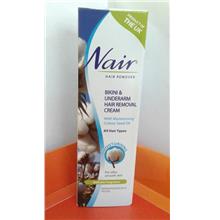 NAIR BIKINI AND UNDERARM HAIR REMOVAL CREAM 100g