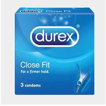 Durex Close Fit Condom 3's (Extra Tight Fitting Condoms)