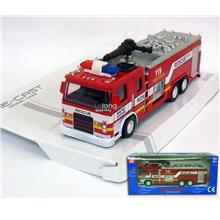 119 Fire Rescue Truck Metal Toy Truck