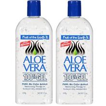 FRUIT OF THE EARTH ALOE VERA GEL 12oz x 2