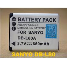 Replacement Battery for Sanyo DB-L80