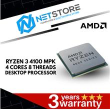 AMD RYZEN 3 4100 MPK 4 CORES 8 THREADS DESKTOP PROCESSOR