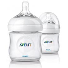 Phillips Avent - Natural Bottle 4oz / 125ml -Twin Pack