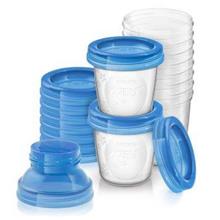 Philips Avent Breast Milk Storage Cups (10 x 180ml)