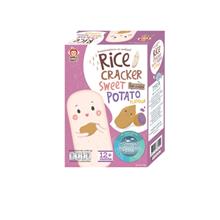 Apple Monkey Organic Rice Cracker with DHA Omega 3 (30gm) - Sweet Pota