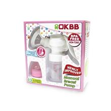 OKBB PU-102 Manual Breast Pump With Wide Neck Bottle