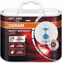 OSRAM Night Breaker Laser H7 +130% Xenon White Headlight Car Bulb