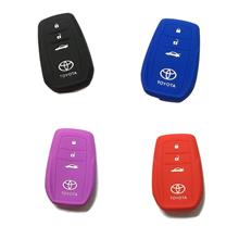 Toyota Camry &amp; Fortuner Keyless Remote Car Key Silicone Cover Case
