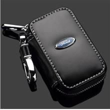 FORD Car Key Pouch / Key Chain / Key Holder Genuine Leather (Type D)