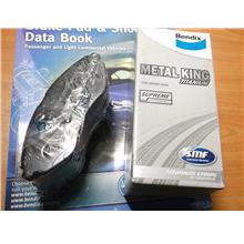 BENDIX METAL KING TITANIUM For HONDA EG,EK, ES, FREED