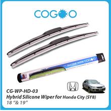 Cogoo Hybrid Silicone Wiper For Honda City SY8 18' &amp; 19'