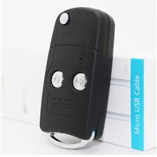 Flip Folding Remote Key Shell Case For Toyota Vios Rav4 Prado Corolla