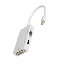 3 in1 Mini DP DisplayPort To HDMI DVI-D VGA Converter