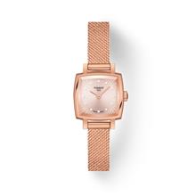 TISSOT T058.109.33.456.00 LOVELY SQUARE Diamonds Rose Bracelet